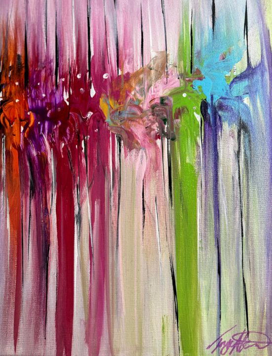 LINES BURSTING OUT - Atkins Aesthetics ( By Tonya Atkins) - Paintings ...