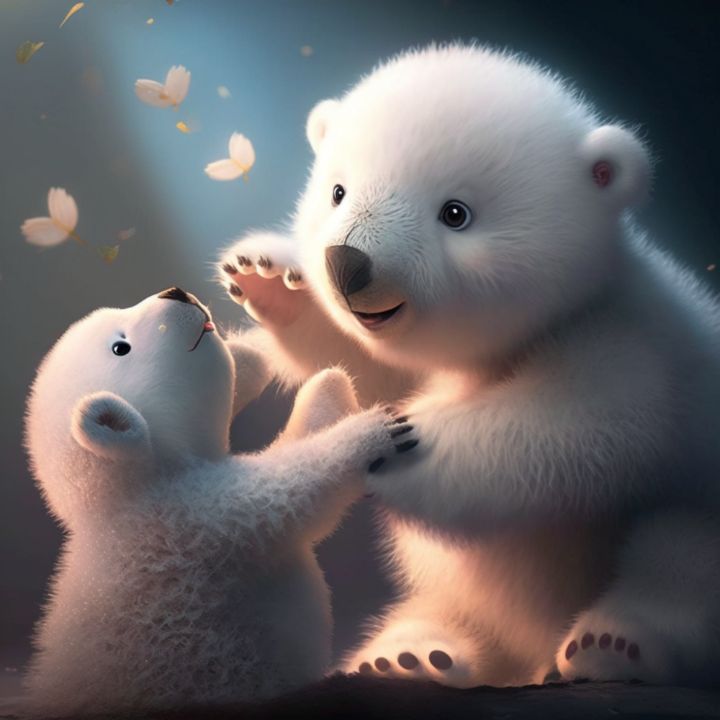 Cute polar bears - LAS