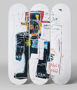Jean-Michel Basquiat, Irony - The Hudson School; Many Hands: One Voice