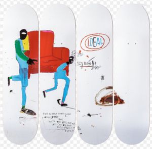 Jean-Michel Basquiat  Light Blue Mov