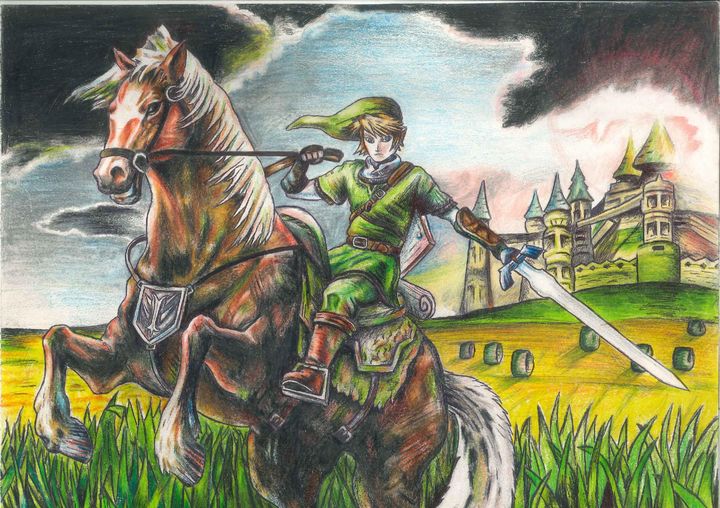 Epona from Legend of Zelda - Game Art