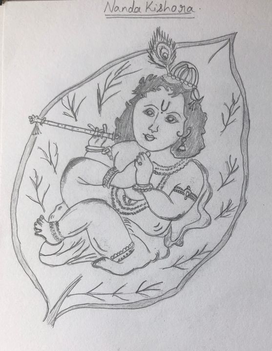 Ahobilam  Nava Narasimha Kshetra  Drawing by Nil Chatterjee  Facebook