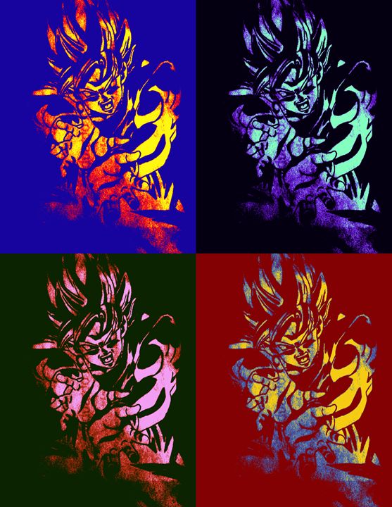 Goku Pop Art - Eduardo's Art
