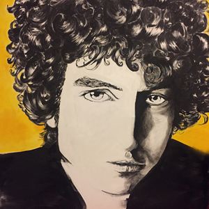 Bob Dylan painting