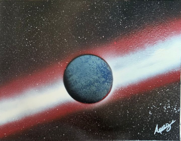 The Blue Planet アート作品 Blue planet - Adam Pecz - Paintings & Prints, Astronomy & Space
