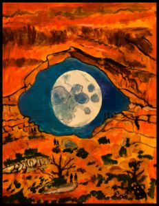 Eye of the Moon - Roberts Art
