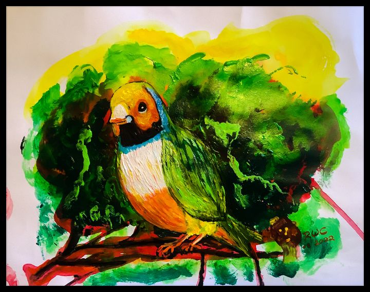 I am a happy bird - Roberts Art