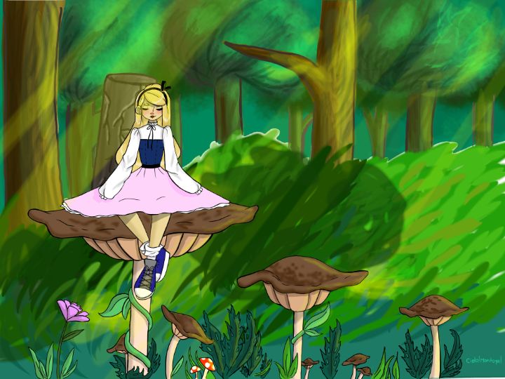 Alice aorund the world - Cielo's Secret Window