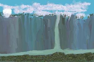 MOUNTAIN WATRFALL