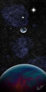 Two Blue Planets