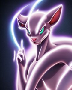 Realistic mewtwo pokemon