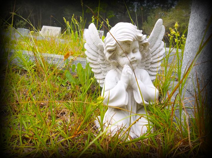 Angel in the Grass - Cemetery Shots