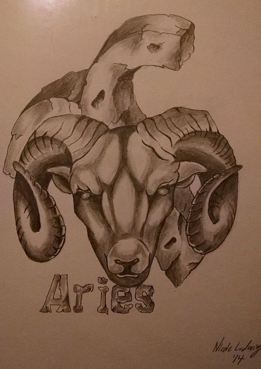 Aries Line Art Aries Print Zodiac Print Abstract Astrology - Etsy