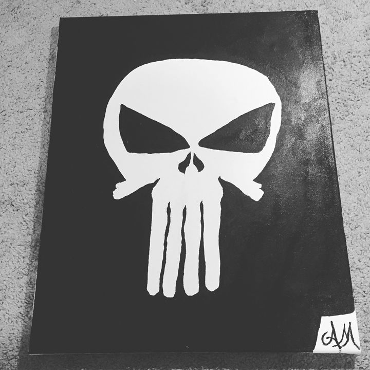 The Punisher - Paintings - Paintings & Prints, People