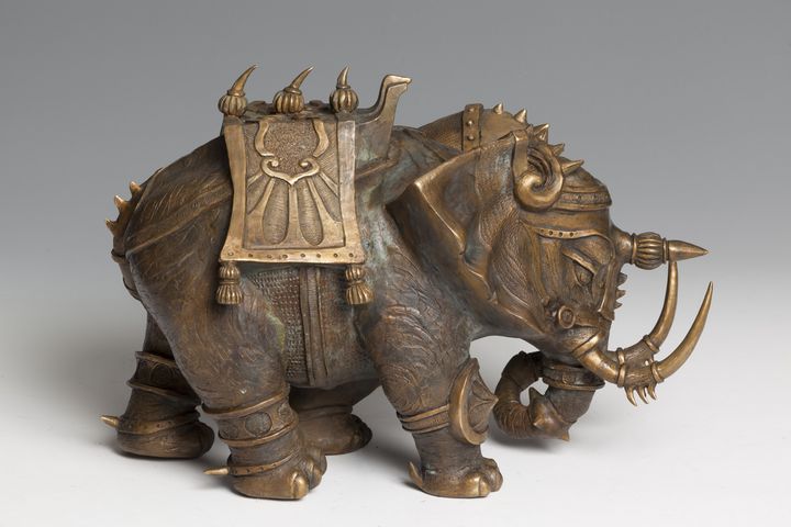 The ‘’Indian Elephant Warrior’’ - Olga Sagakon