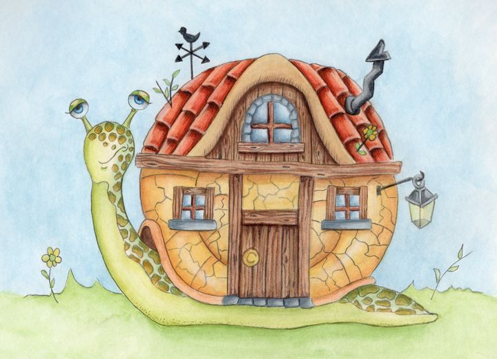 A Snails House - Jane Greenwood