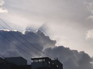 Sun Rays vs. Clouds