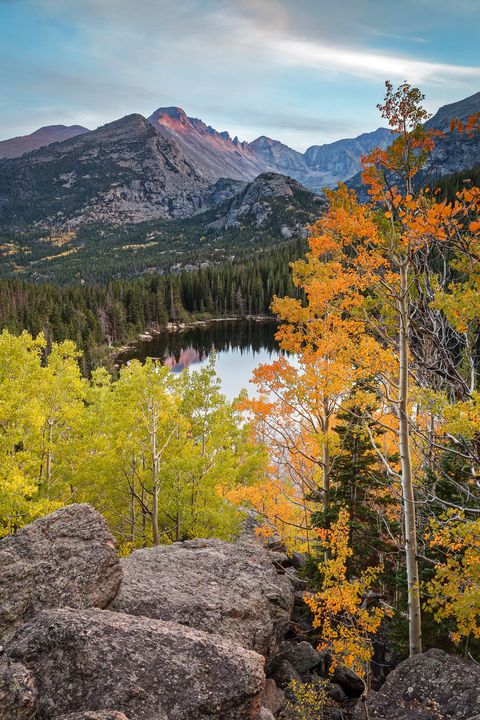 Bear Lake Autumn Sunset Colorado - Christopher Paul