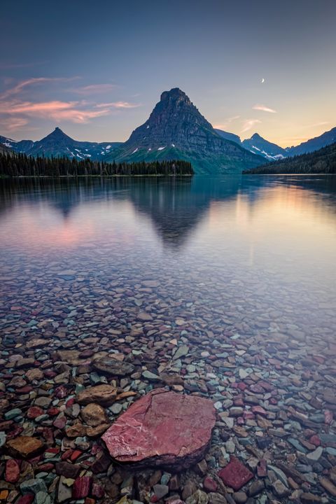 Glacier National Park Sunset Montana - Christopher Paul
