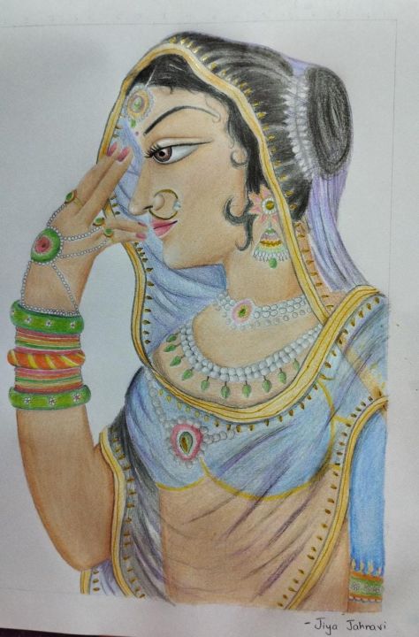 Bani Thani the Crown Jewel of Kishangarh School of Art  Handmade  Exotic  India Art