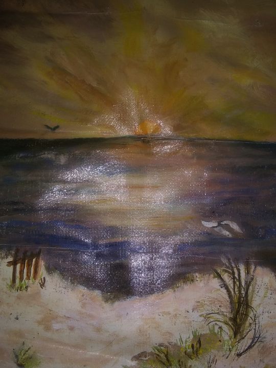 Sunset Beach - Acorn Art