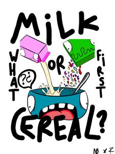 Cereal vs milk