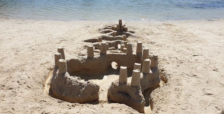 Sandcastle Fortress! - Robert Lloyd-Evans