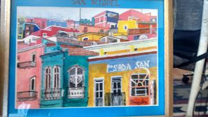 SAN MIGUEL VILLAGE / Watercolor