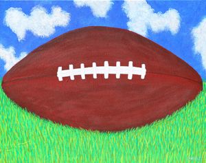 FOG BOWL - ARTMARK - Paintings & Prints, Sports & Hobbies, Football - ArtPal