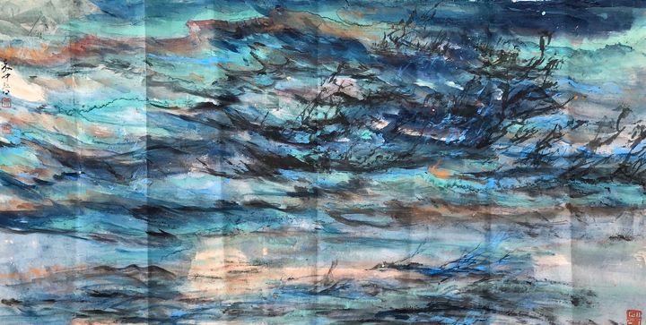 AU 20 - Blue Dance - art_aocwartistwork