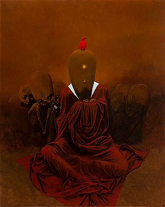 Celestials By Zdzislaw Beksinski Beksinski Store Paintings And Prints