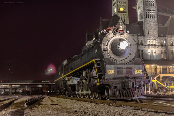 NC&STL No. 576 at Union station - RAMcgi - Photography