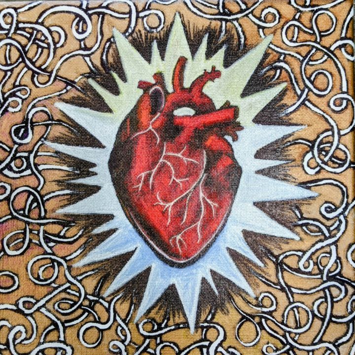 Cardiology 101 (SOLD) - Scott Gesser - Drawings & Illustration, People ...