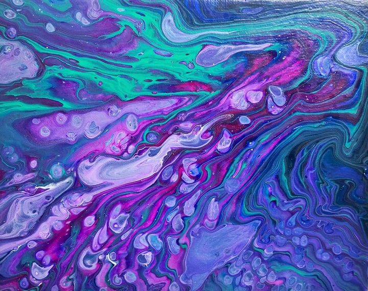 Ocean Dreams - Hailey Comet - Paintings & Prints, Abstract, Color - ArtPal