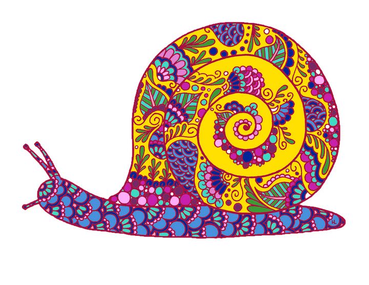 Henna Snail - Henna by Hilary