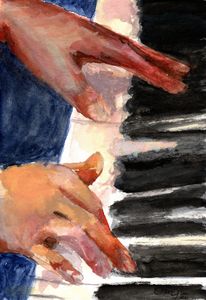 piano hands. - Dandelion Smudges - Paintings & Prints, Entertainment ...