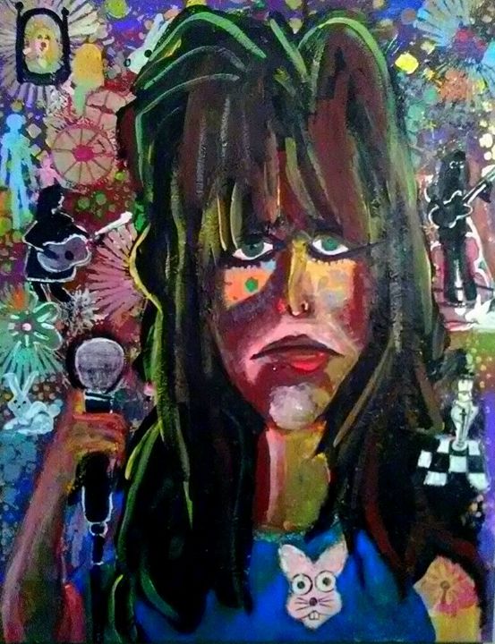 grace slick paintings