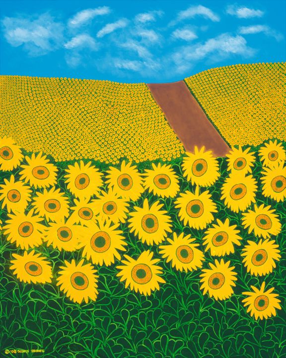 Tuscan Sunflowers - Synthia SAINT JAMES