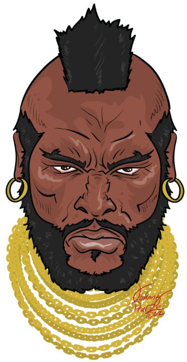 B.A. Baracus - Johnny Praize - Drawings & Illustration, Entertainment ...