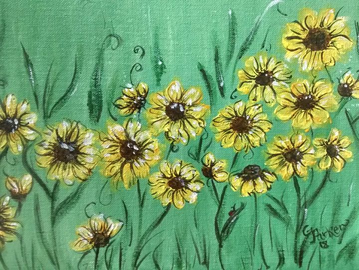 Sunflowers - GParker Artworks