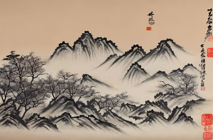 Chinese style painting - SHIU KANG, PENG - Paintings & Prints ...