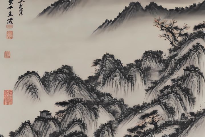 Chinese style painting - SHIU KANG, PENG - Paintings & Prints ...