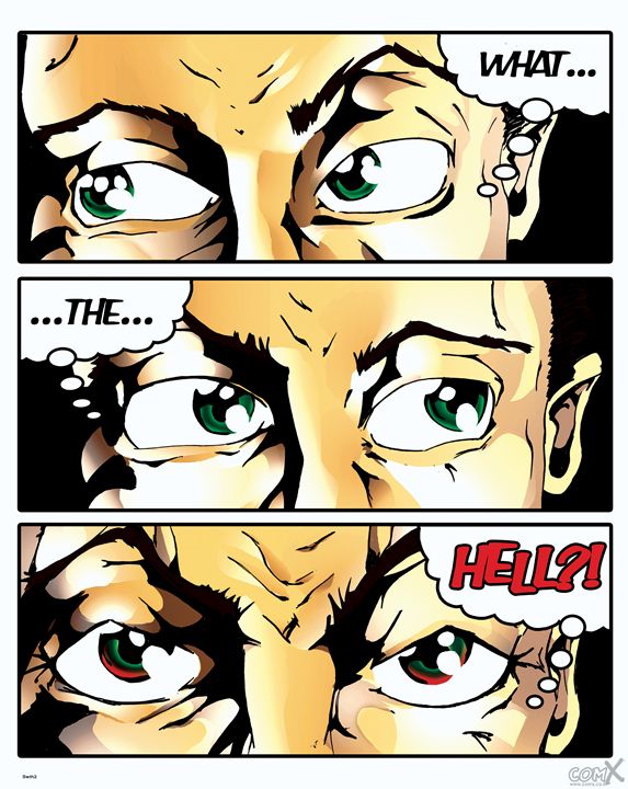 Man Saying What The Hell - Studio ComX - Drawings & Illustration ...
