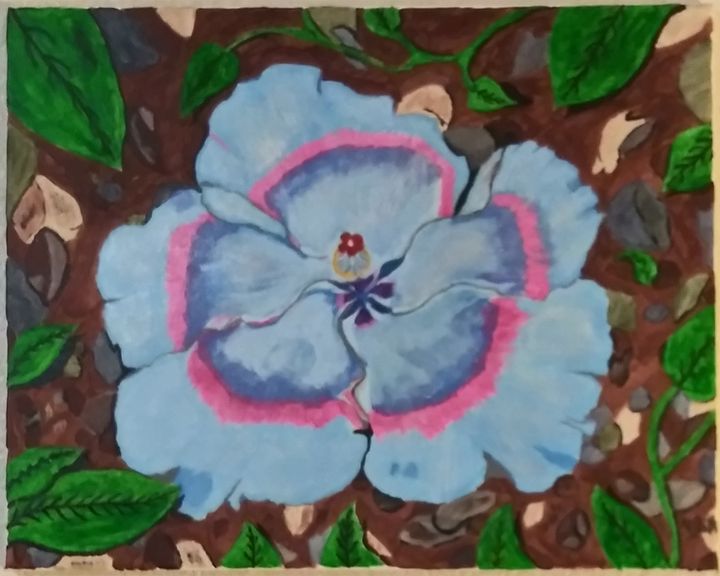 Flower in the ground - Jett paintings