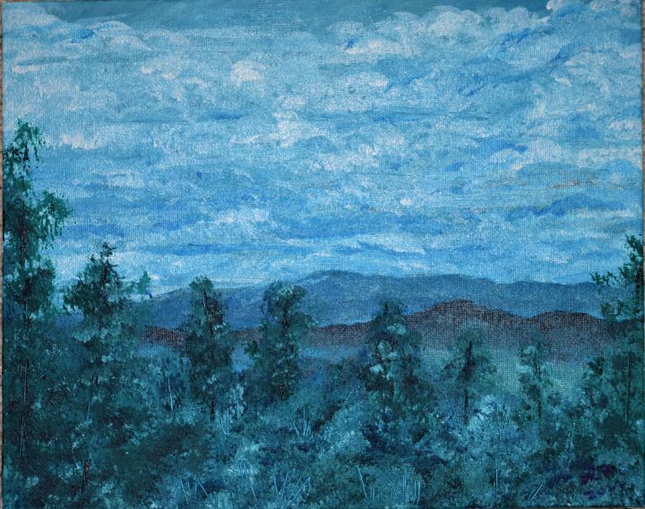 Evening Storm Clouds - Linda Myers Landscapes