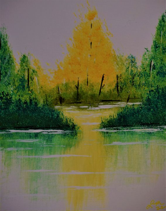 Yellow Tree - Linda Myers Landscapes