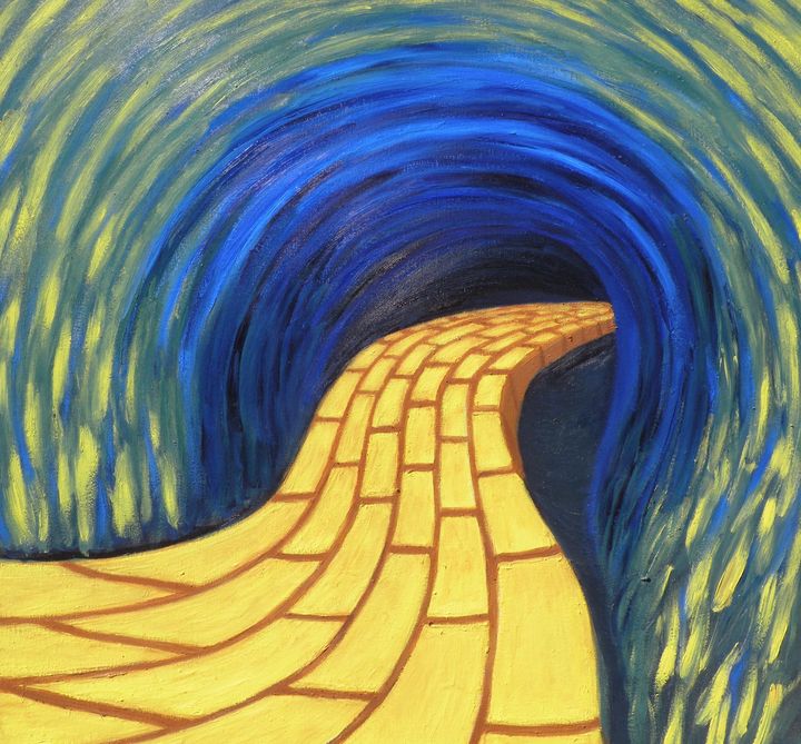 Yellow Brick Road - Zachia Middlechild Art