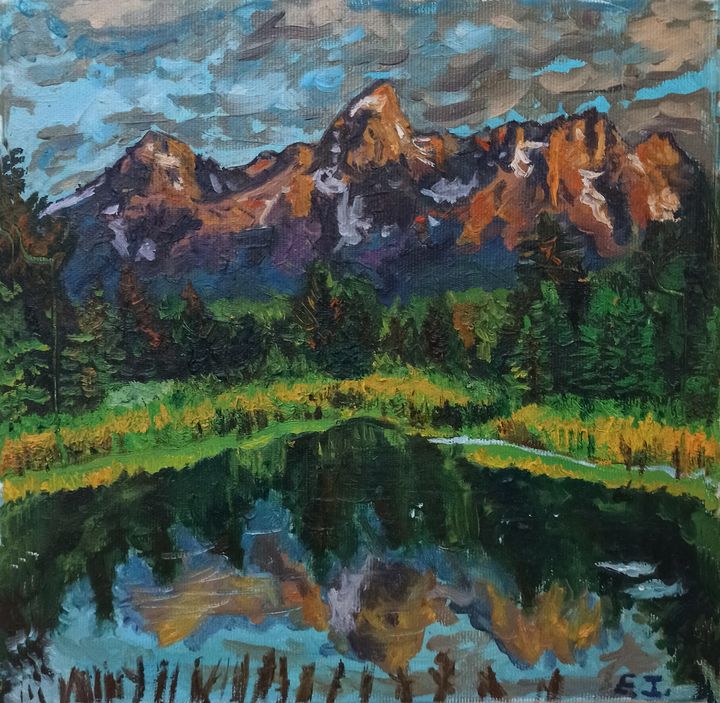 Mountain Lake - elvi.art