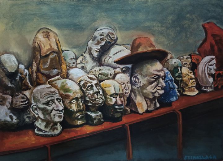 Heads of Sculptures - elvi.art