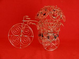 Electromagnetic gyroscope - Copper wire artwork - Sculptures & Carvings ...